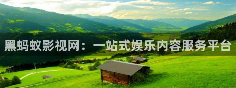 人人干在线超碰：黑蚂蚁影视网：一站式娱乐内容服务平台